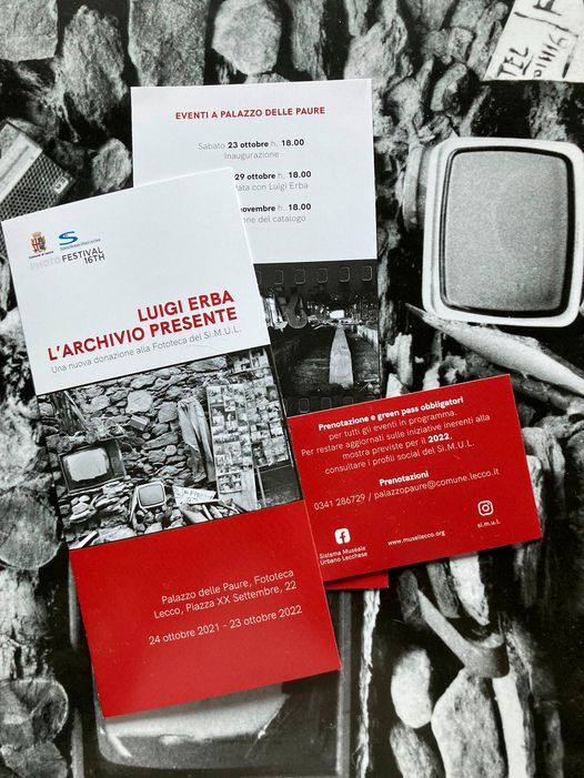 LUIGI ERBA L'ARCHIVIO PRESENTE LUIGI ERBA L'ARCHIVIO PRESENTE