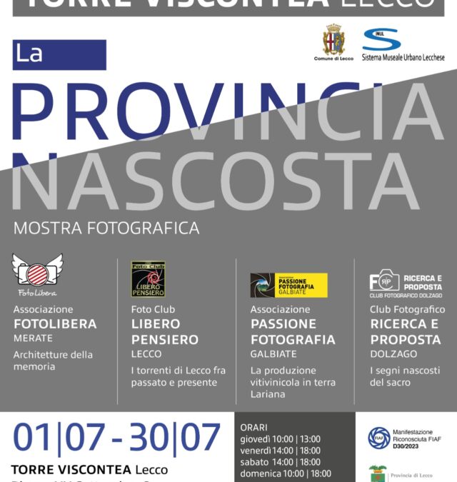 Mostra – La Provincia Nascosta